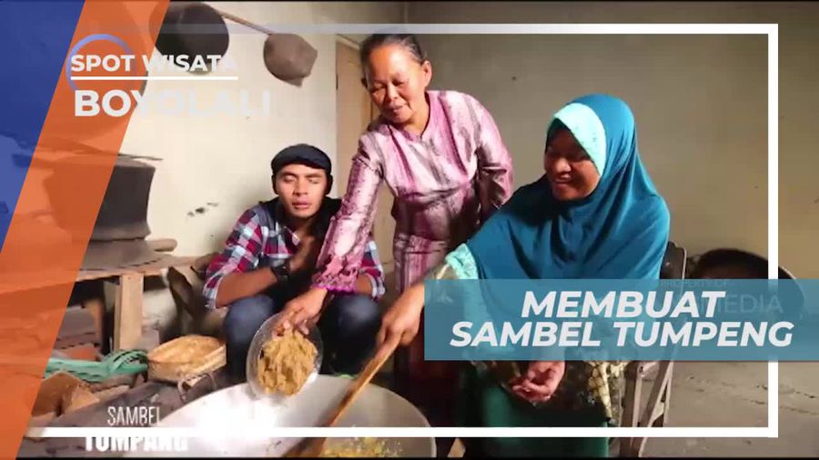 Membuat Sambel Tumpang Berbahan Dasar Tempe Bosok, Boyolali