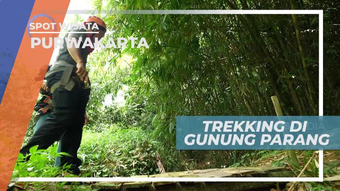 Trekking Menuju Gunung Parang Purwakarta