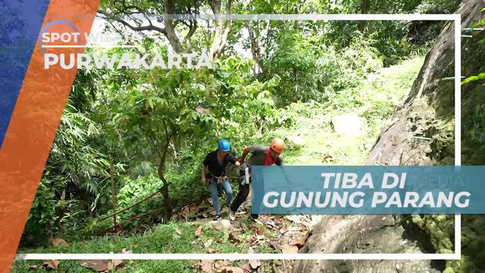 Tiba di Gunung Parang Setelah Melewati Panorama Alam Indah Purwakarta