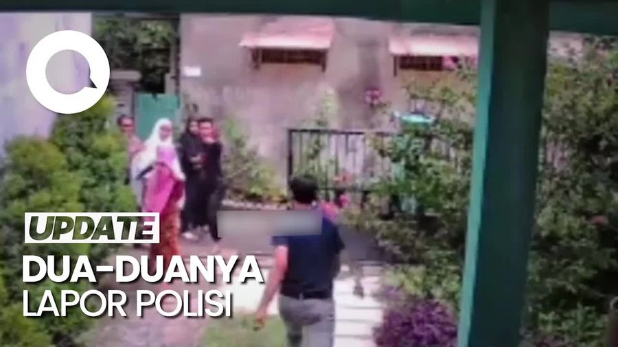Viral Video Tetangga Baku Hantam Pakai Helm di Jaktim