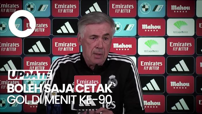 Lawan Barcelona, Ancelotti Takkan Gila-gilaan Bikin Gol Cepat