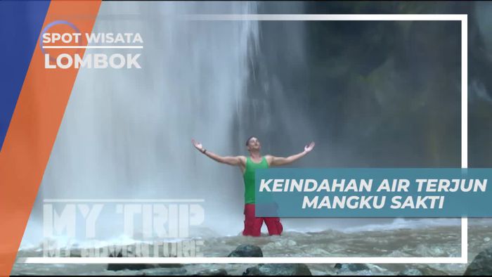 Menikmati Suasana Asri Air Terjun Mangku Sakti Lombok