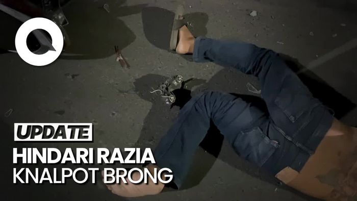 Hindari Razia, Pemotor di Makassar Lawan Arah hingga Adu Banteng