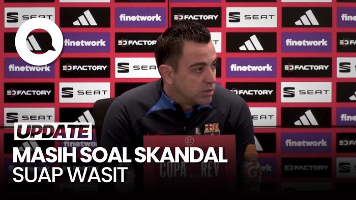 Xavi Ogah Bahas Soal UEFA, Negreira, dan Tebas