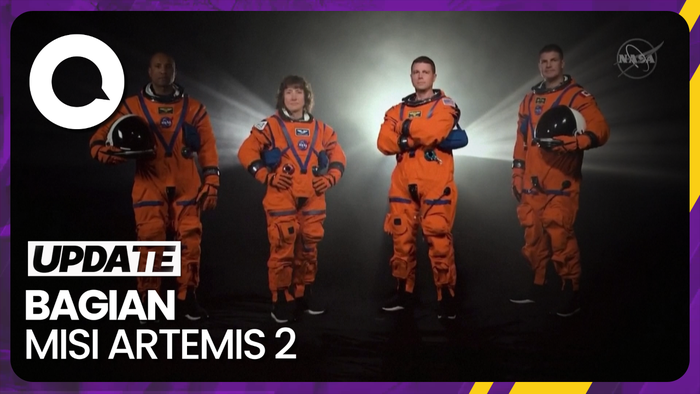 Kenalin! Ini 4 Astronaut NASA yang Bakal Terbang ke Bulan