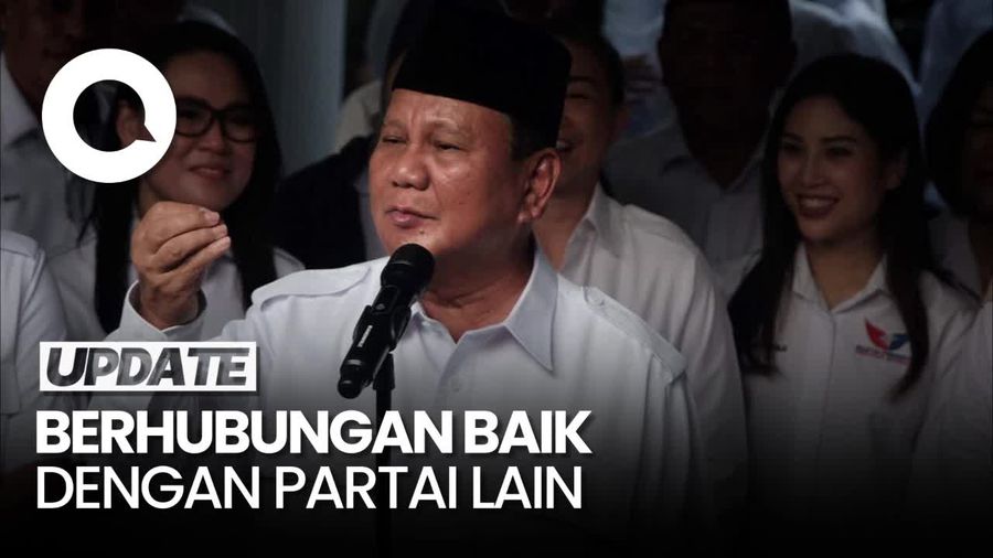Prabowo Sebut Penentuan Capres-cawapres Koalisi Besar Tak Bakal Alot