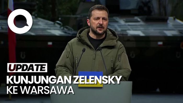 Zelensky ke Polandia, Temui PM Morawiecki untuk Bahas Pertanian-Perang