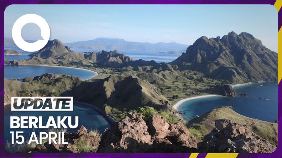 Tarif Baru Wisatawan Taman Nasional Komodo
