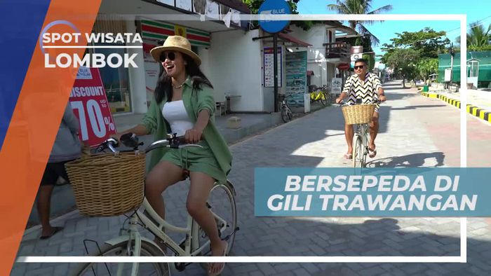 Bersepeda Menyusuri Kawasan Gili Trawangan Lombok