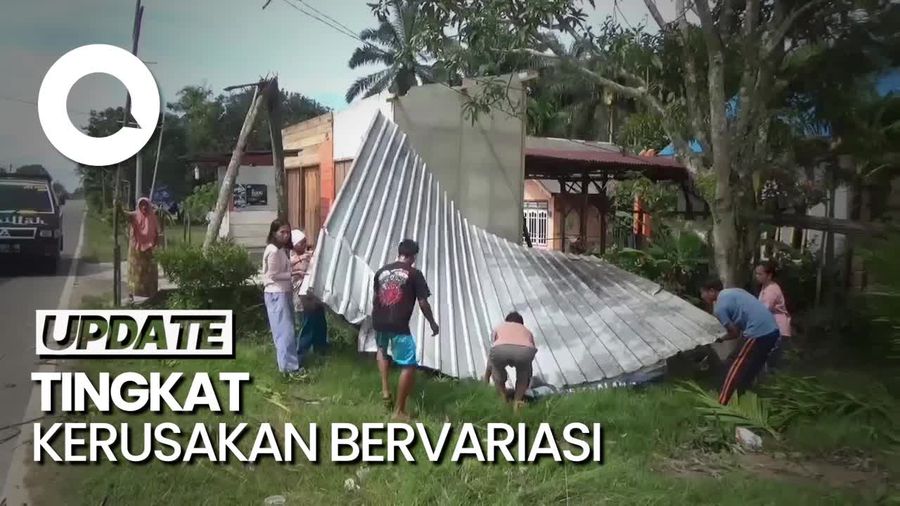 Angin Puting Beliung Rusak 239 Rumah Warga Muaro Jambi