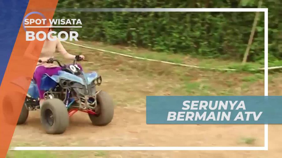 Seru-seruan Bermain ATV di Kota Bogor