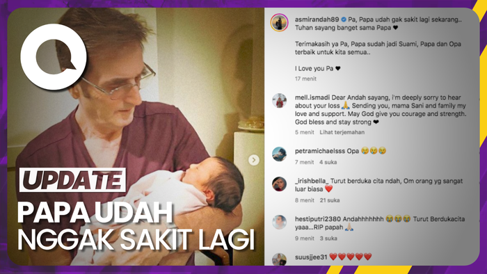 Ayah Asmirandah Meninggal Dunia