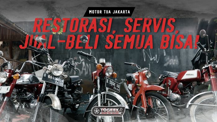 Nostalgia Roda Dua di Motor Tua Jakarta