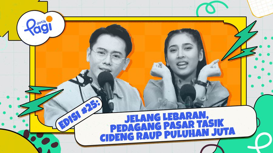 Jelang Lebaran, Pedagang Pasar Tasik Cideng Raup Puluhan Juta