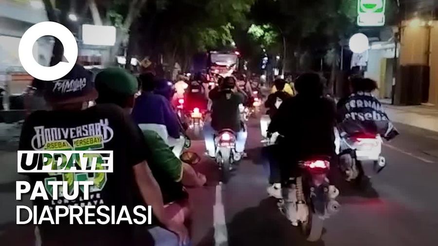 Aksi Bonek Bikin Salut: Kawal Bus Persija Meski Persebaya Kalah