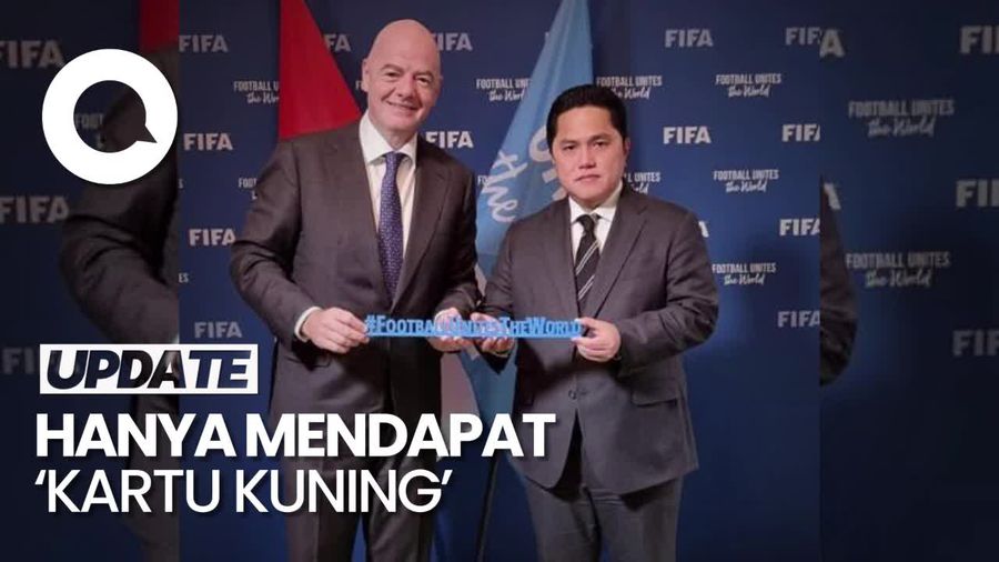 Alhamdulillah, Indonesia Tak Kena Sanksi Berat dari FIFA!