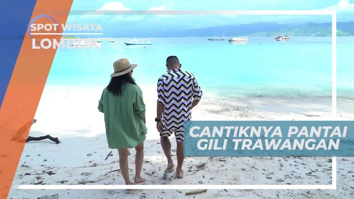 Suasana Asri Pantai Gili Trawangan Lombok