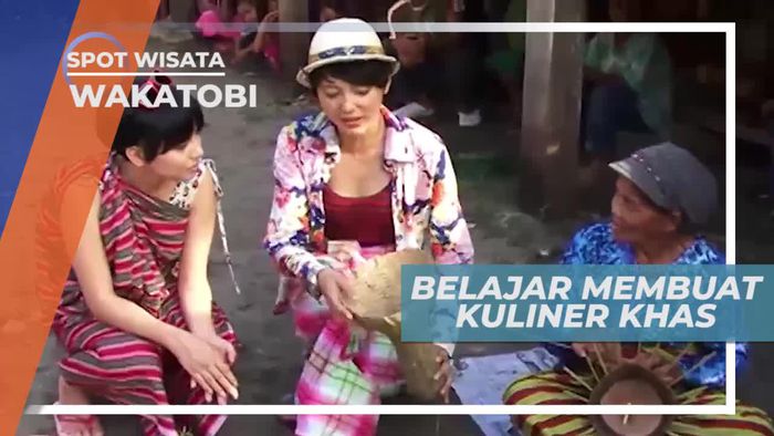 Belajar Membuat Kuliner Khas Wakatobi Bersama Warga Pulau Kapota