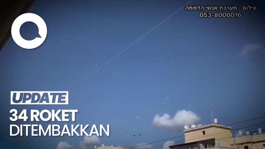 Lebanon Tembakkan Roket ke Israel Buntut Penyerangan Masjid Al Aqsa