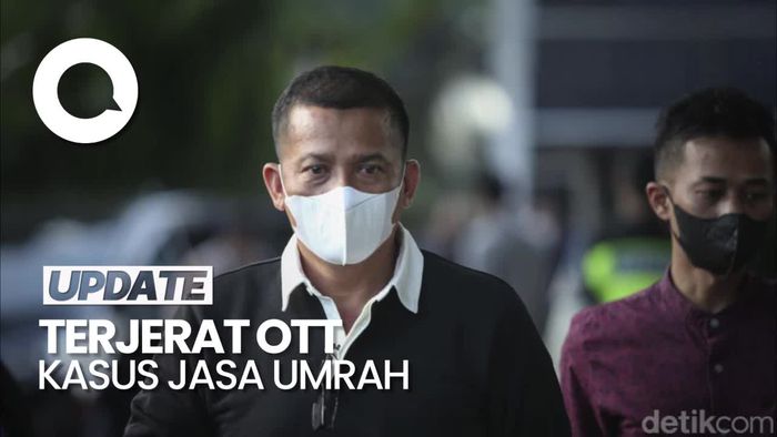 Bupati Meranti M Adil Tiba di Gedung KPK Sambil Bawa Koper