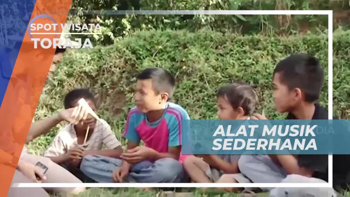 Alunan Merdu Alat Musik Sederhana di Tana Toraja