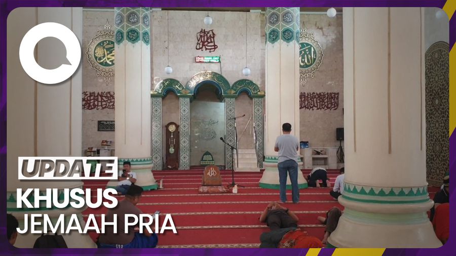 Melihat Masjid Arab yang Berdiri di Kawasan Pecinan Makassar