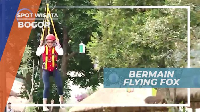 Memacu Adrenalin Bermain Flying Fox di Kota Bogor