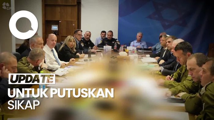 Israel Diserang Roket Lebanon, Benjamin Netanyahu Langsungan Pertemuan Militer