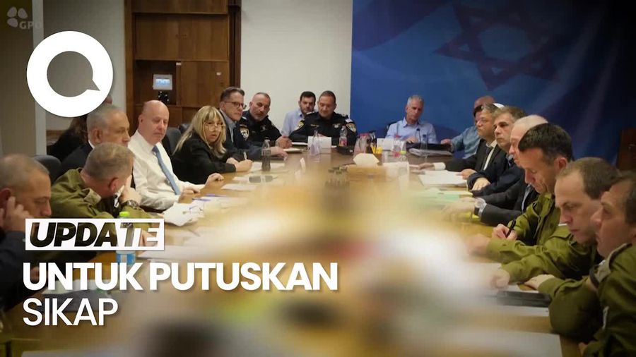 Israel Diserang Roket Lebanon, Benjamin Netanyahu Langsungan Pertemuan Militer