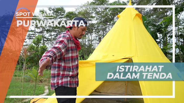 Beristirahat Sejenak Dalam Tenda, Purwakarta