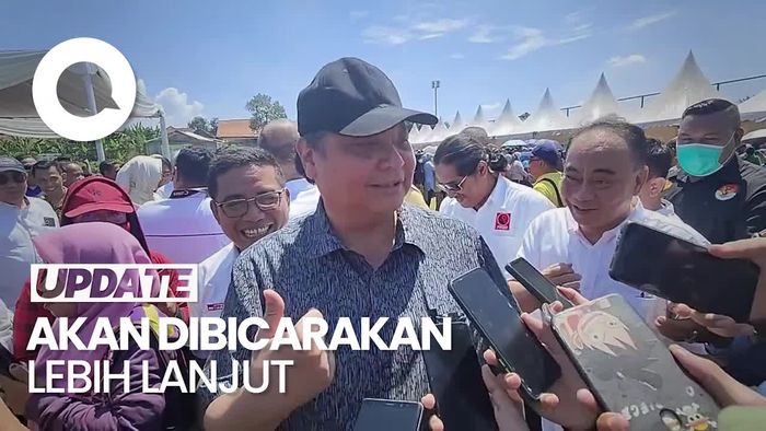 Airlangga Respons Wacana Duet dengan Prabowo di 2024: Alhamdulillah