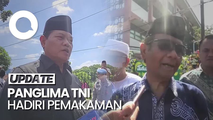 Ucapan Duka Cita Panglima TNI- Mahfud atas Meninggalnya Istri Wakapolri