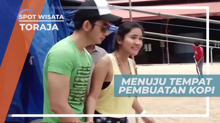 Perjalanan Menuju Tempat Pembuatan Kopi, Tana Toraja