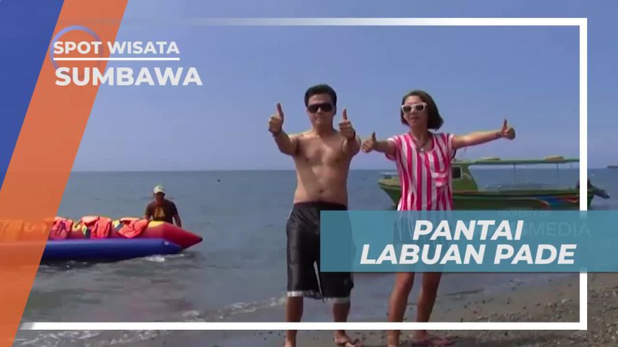 Keindahan Panorama Alam Pantai Labuan Pade Sumbawa
