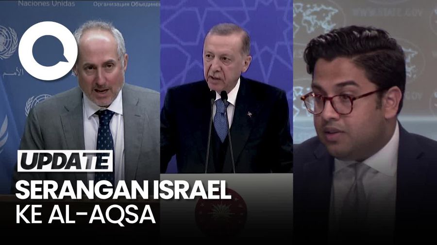 Kecaman Dunia ke Israel Usai Serangan ke Masjid Al-Aqsa