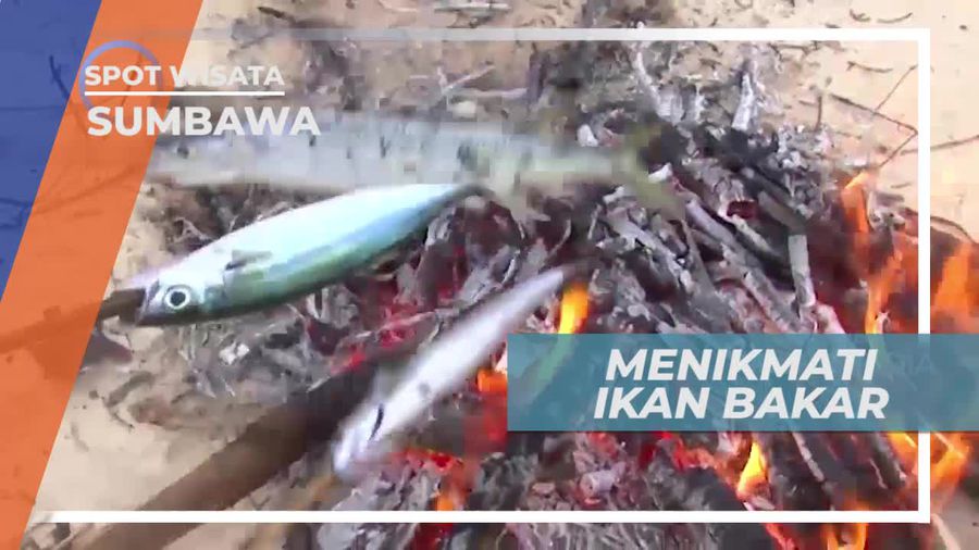 Menikmati Sensasi Gutih Ikan Bakar di Gili Kramat Sumbawa