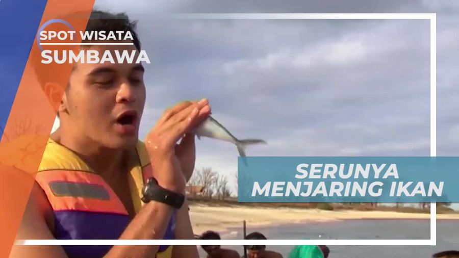 Menjaring Ikan Bersama Nelayan Gili Kramat Sumbawa