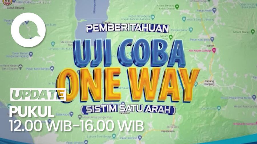 Antisipasi Mudik, Polisi Uji Coba One Way di Jalur Padang-Bukittinggi