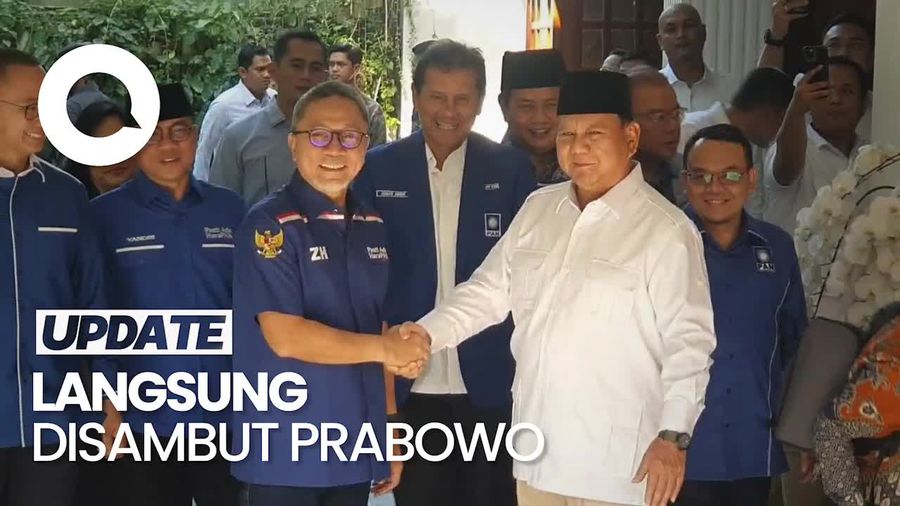 Zulhas Sambangi Prabowo di Kertanegara, Bahas Koalisi Besar?
