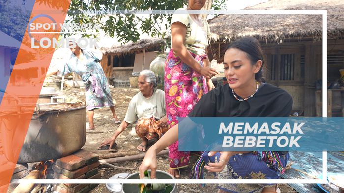 Belajar Memasak Bebetok, Kuliner Tradisional Khas Suku Sasak, Lombok