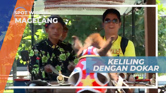 Serunya Berkeliling Kawasan Candi Borobudur Dengan Naik Dokar, Magelang