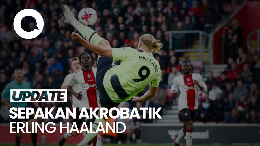 Gol Salto Haaland dan Assist Ke-100 De Bruyne