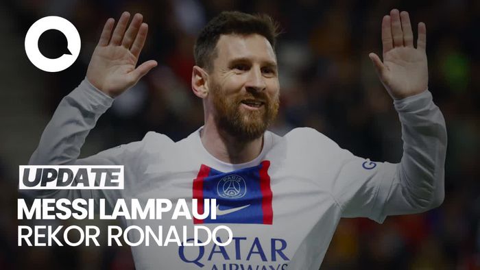 Lionel Messi Raja Gol Eropa, Ronaldo Lewat