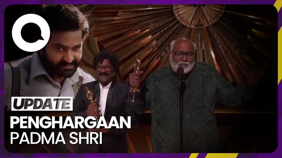 Komposer Lagu Naatu Naatu Raih Penghargaan Tertinggi India