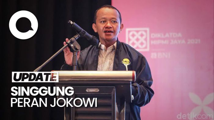 Survei Elektabilitas Prabowo Salip Ganjar, Bahlil: Efek Jokowi atau Bola?