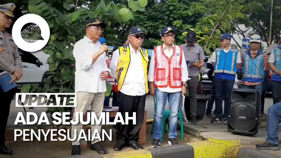 3 Menteri Cek Kesiapan Tol Japek Hadapi Mudik Lebaran 2023