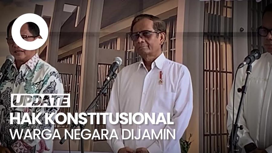 Hadiri Peresmian GKI Yasmin, Mahfud Cerita Proses Pembangunan Berliku