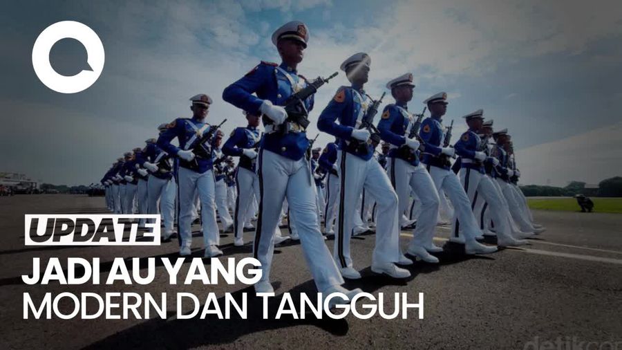 Pesan Jokowi di HUT TNI AU: Jaga Ruang Udara Indonesia