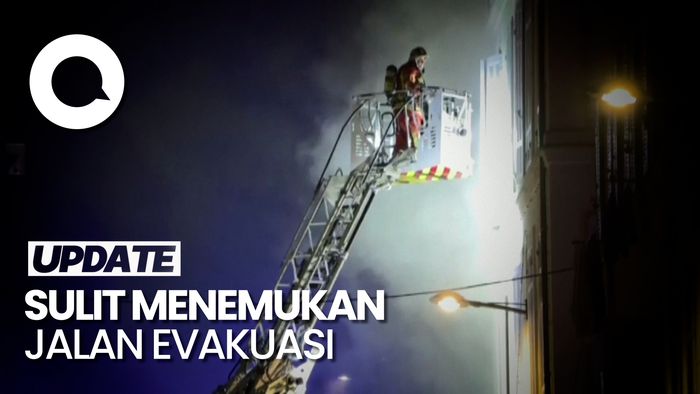 10 Orang Tertimbun Reruntuhan Akibat Ledakan di Prancis