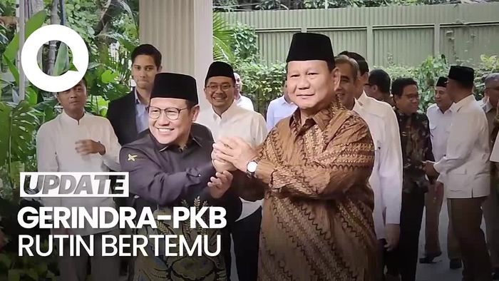 Prabowo Ketemu Cak Imin, Sampaikan Hasil Pertemuan dengan Parpol Lain